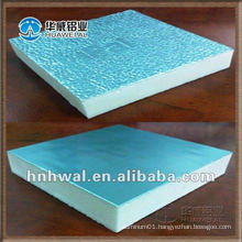 Orange peel aluminum foil for PU insulation panels